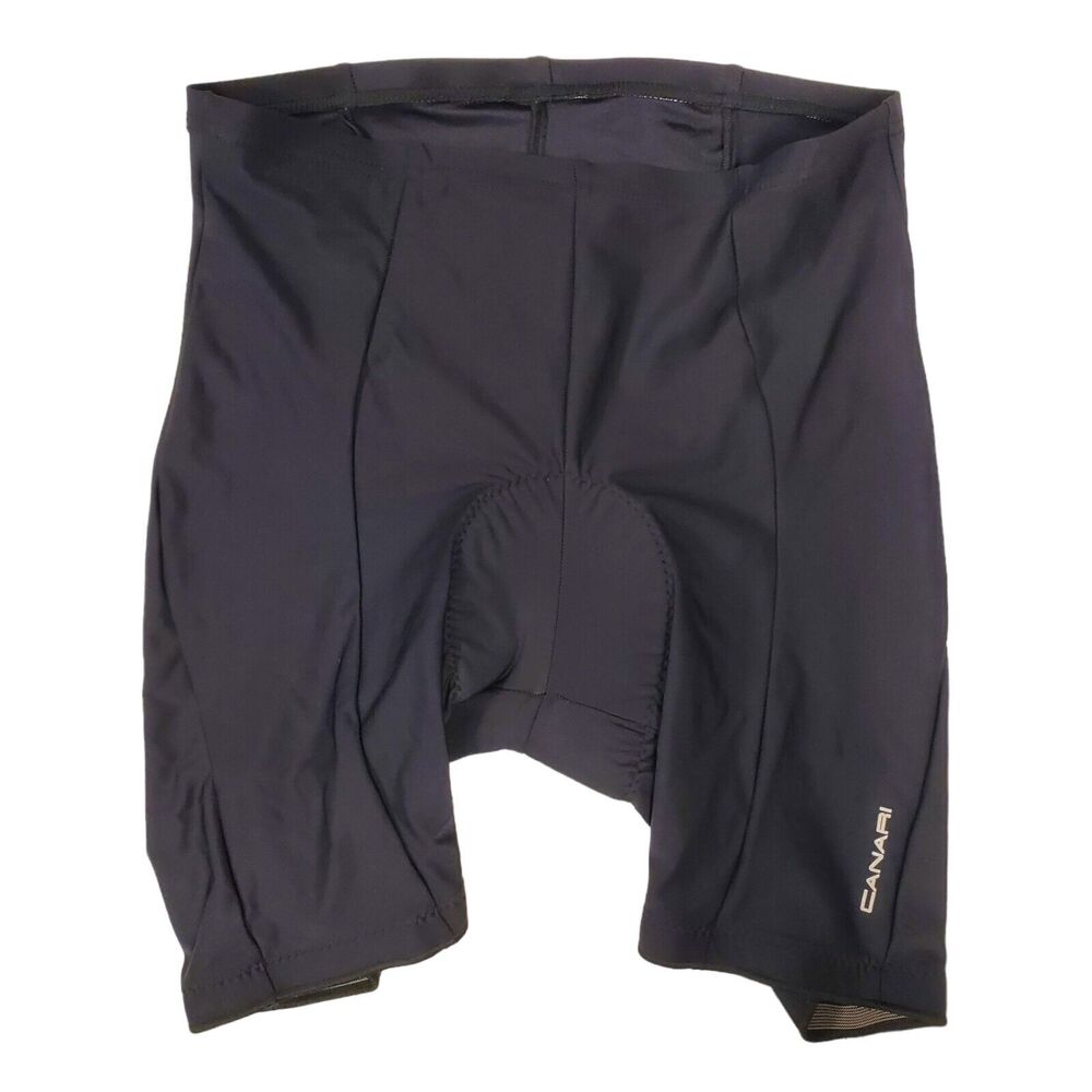 CANARI Shorts Adult Large Black Cycling Activewear Outdoor Padded Bike Racing